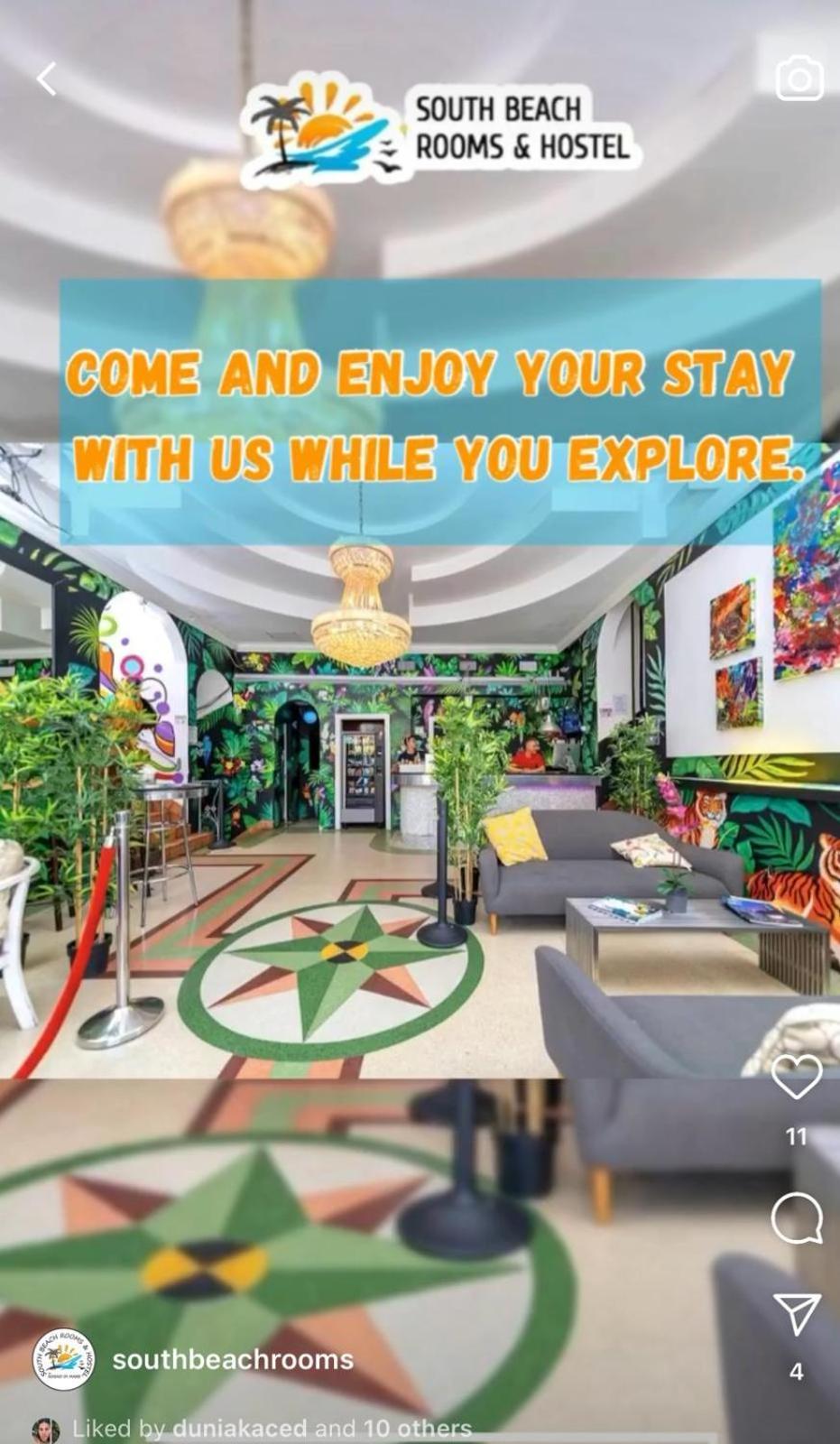 South Beach Rooms And Hostel Miami Beach Buitenkant foto